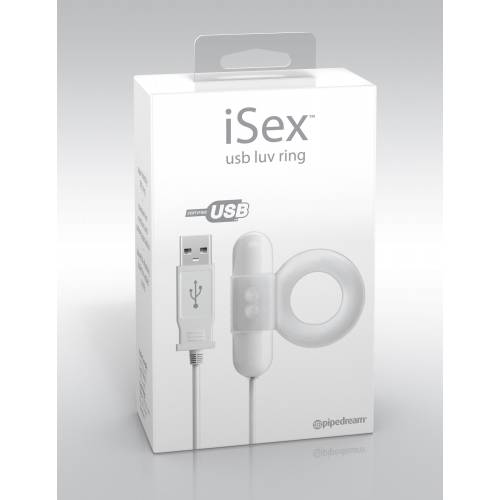 Виброкольцо для пениса iSex (USB-зарядка)