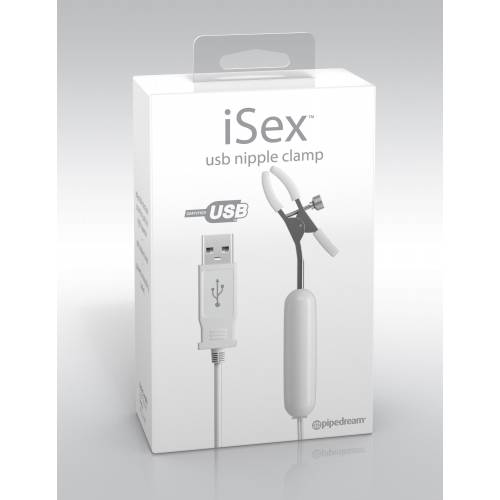 Виброзажимы для сосков iSex (USB-зарядка)