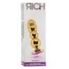 Анальная пробка 4.9" R10 RICH Gold/Purple Sapphire