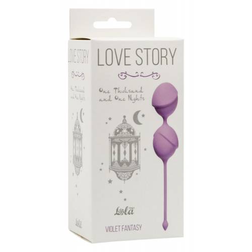 Вагинальные шарики Love Story One Thousand and One Nights Violet Fantasy