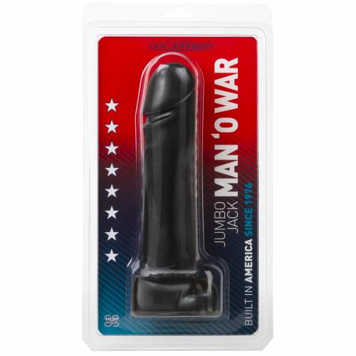 Стимулятор Jumbo Jack MAN O' WAR черный