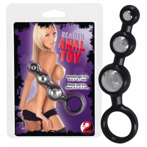 Анальный стимулятор Beaded Anal Toy