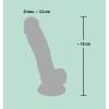 Фаллоимитатор реалистик Medical Silicone Dildo 18см