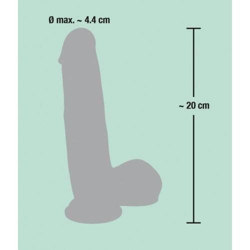 Фаллоимитатор реалистик Medical Silicone Dildo 20см