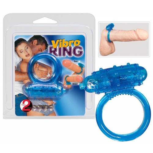 Виброкольцо Vibro Ring Blue