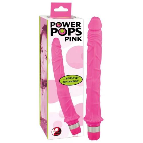 Вибратор анальный Power Pops розовый