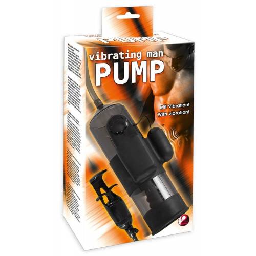 Помпа для пениса с вибрпулей Vibrating Man Pump