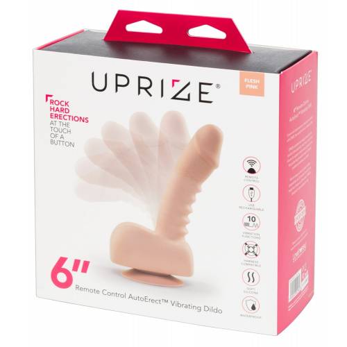 Вибратор UPRIZE Realistic Dildo 6" телесный