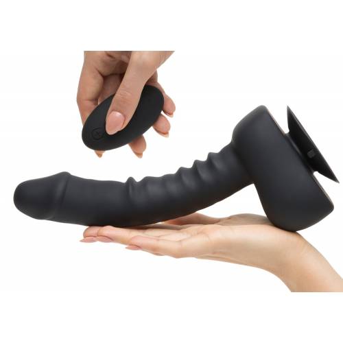 Вибратор UPRIZE Realistic Dildo 8" черный