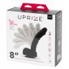 Вибратор UPRIZE Realistic Dildo 8" черный