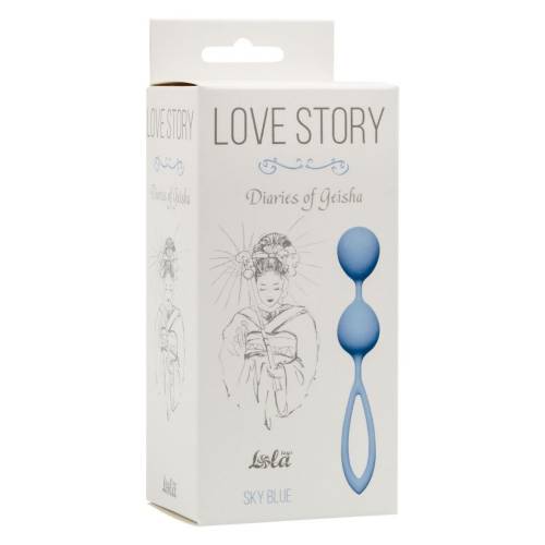 Вагинальные шарики Love Story Diaries of a Geisha Sky Blue