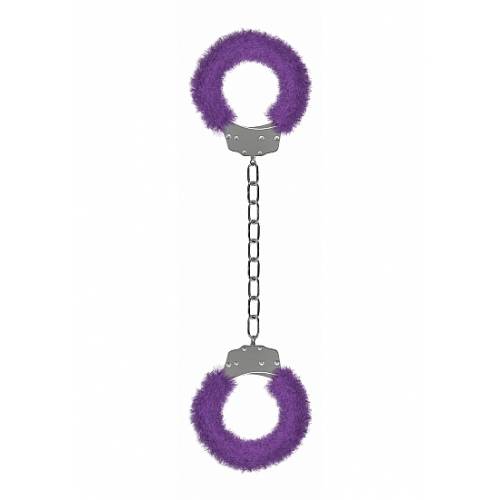 Кандалы Beginner's Legcuffs Furry Purple