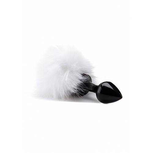 Анальная пробка Beginner Bunny Tail Buttplug Black