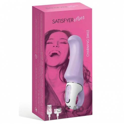 Вибромассажер Satisfyer Vibes Charming Smile, 18.7 см