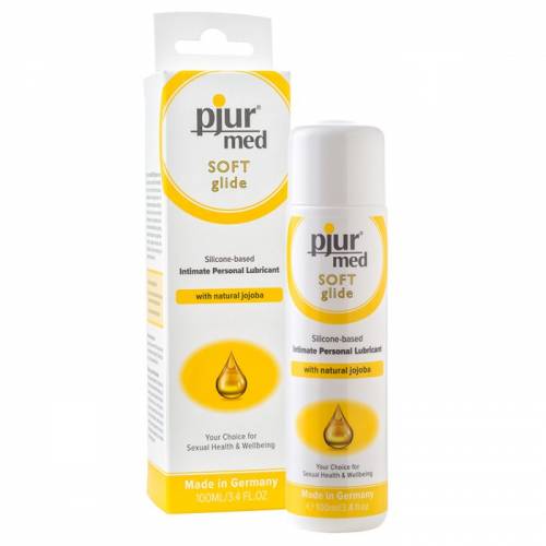 Лубрикант на силиконовой основе с маслом жожоба pjur MED Soft glide 100 ml