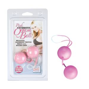 Вагинальные шарики Pink Futurotic Orgasm Balls розовые