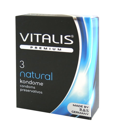 Презервативы классические VITALIS №3 Natural