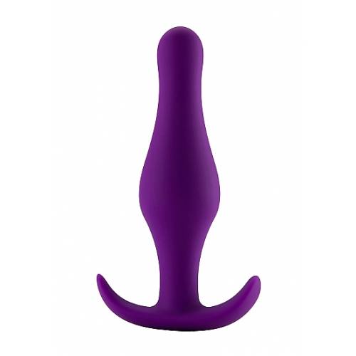 Анальная пробка Butt Plug with Handle Large Purple