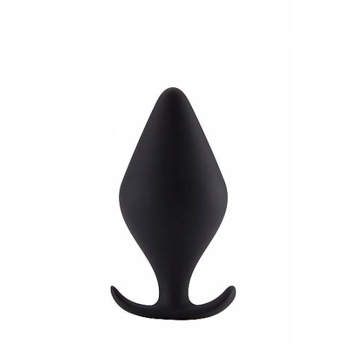 Анальная пробка Butt Plug with Handle Small Black