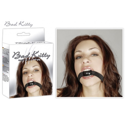 BDSM Кляп Bad Kitty black