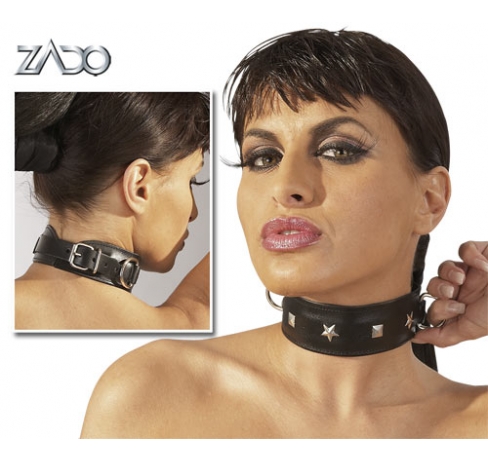 BDSM Ошейник ZADO Leather Collar