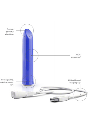 WE-VIBE Tango Blue Вибратор  USB голубой