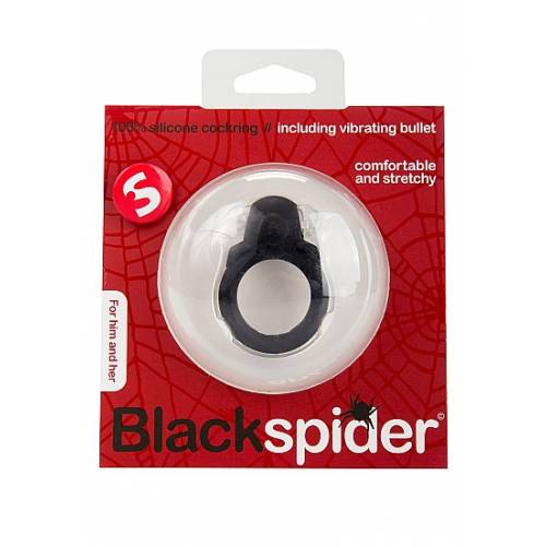 Виброкольцо Black Spider