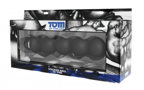 Вибромассажер Tom of Finland Stacked Ball 5 Mode Vibe