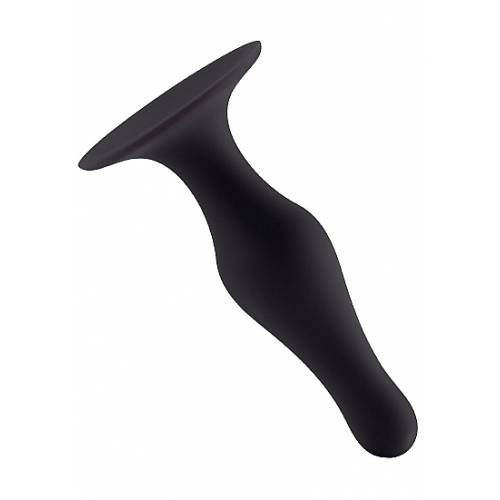 Анальная пробка Butt Plug with Suction Cup Large Black