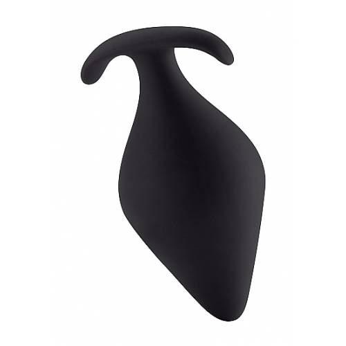 Анальная пробка Butt Plug with Handle Small Black