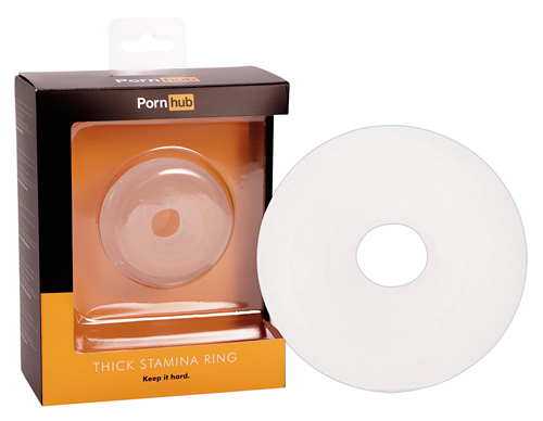 Кольцо для пениса прозрачное Pornhub