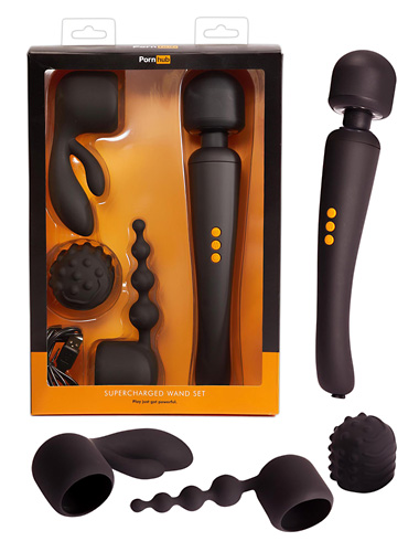 Комплект Pornhub Supercharged Wand Set