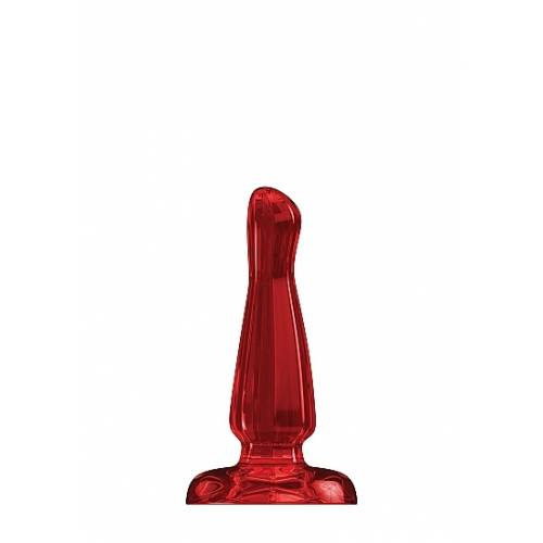 Анальный стимулятор Bottom Line 4" Model 3 Acrylic Red