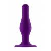 Анальная пробка Butt Plug with Suction Cup Large Purple