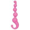 Упругая цепочка L'amur Silicone Beaded Probe Pink