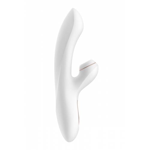 Вибратор Satisfyer Pro G-Spot Rabbit, с вакуум-волновым бесконтактным стимулятором клитора