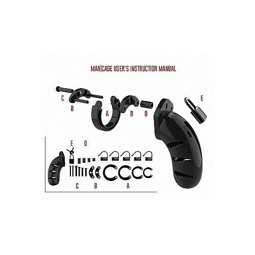 Мужской пояс верности Cock Cage Model 03 Chastity 4.5"