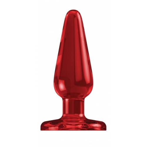 Анальный стимулятор Bottom Line 6" Model 1 Acrylic Red