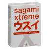 Презервативы SAGAMI Xtreme 0.04мм ультратонкие 3шт.