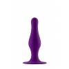 Анальная пробка Butt Plug with Suction Cup Smalll Purple