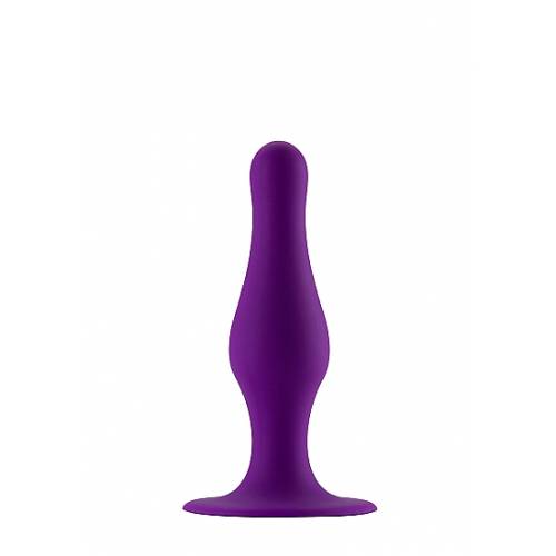 Анальная пробка Butt Plug with Suction Cup Smalll Purple