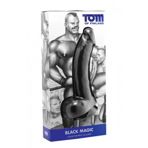 Фаллоимитатор Black Magic, 30 см - Tom of Finland