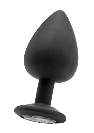 Анальная пробка OUCH! Extra Large Diamond Butt Plug Black