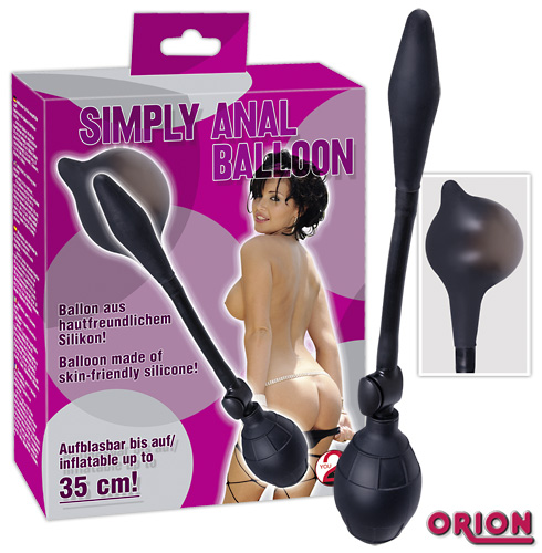 Анальный стимулятор Simply Anal Balloon с эффектом увеличения