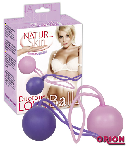 Вагинальные шарики Nature Skin Duotone Balls