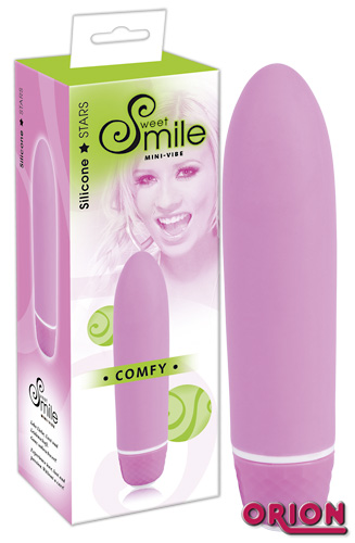 SMILE Минивибратор COMFY розовый