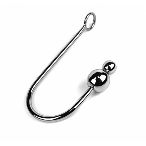 Анальный крюк Double Ball hook Balls size: Small  25mm / Large 40mm