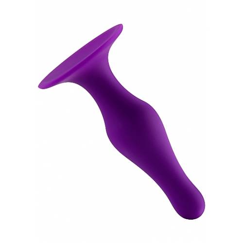 Анальная пробка Butt Plug with Suction Cup Smalll Purple