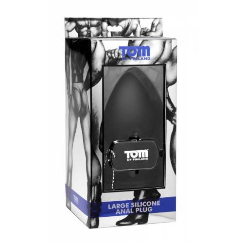 Анальная пробка Tom of Finland Large Silicone Anal Plug