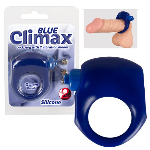 Виброкольцо для пениса Blue Climax